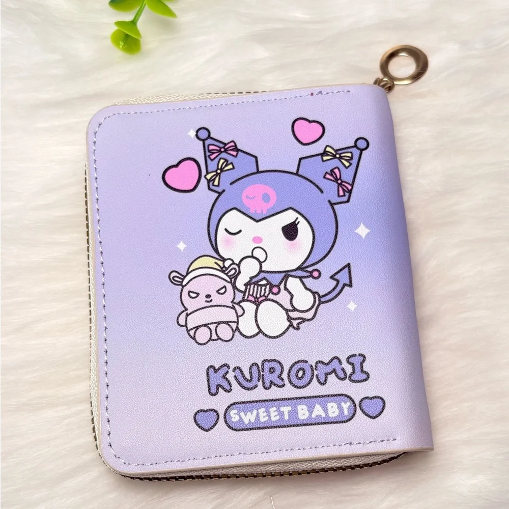 Kuromi Character‎ Zippy Wallet
